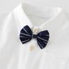 Triangle Bodysuit Baby Onesie Detachable Bow Tie Infant Jumpsuit Bodysuits Bodysuit  Children