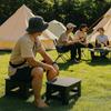 Portable Odor-Proof Folding Camping Toilet Emergency with Cover Car Toilet Reusable Easy To Carry Mobile Toilet Travel