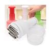 Garlic Hand Press Chopper Cutter for Kitchen Use, Vegetable and Onion Peeler Tool, White Durable Easy To Use