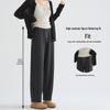 Women's High-Waist Straight-Leg Harem Pants
