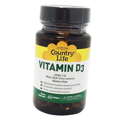 Vitamin D3, Vitamin D3 2500, 60gelcaps (36124086)