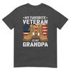 My Grandpa Is A Veteran Fathers Day Veteran Day TShirt