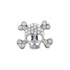 High Quality Bling Rhinestone Slide Letter Charms Stainless Steel with 10mm Hole for Pet Collars for Dogs A-Z 26 Letters