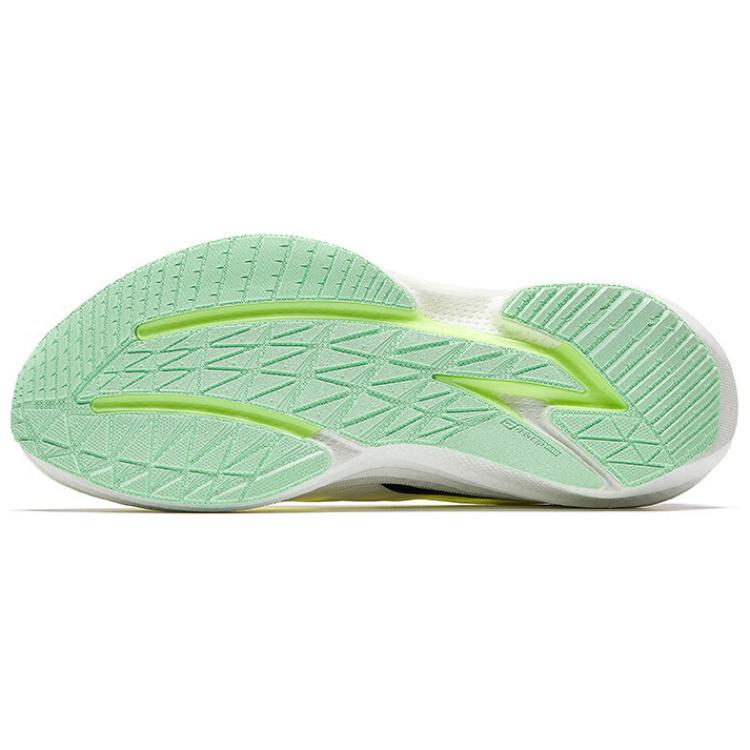 New Anta Horsepower 5.0 Cushioning Wear-Resistant Rebound Low-Top Training Running Shoes Men's White Yellow Orange 112525583-1