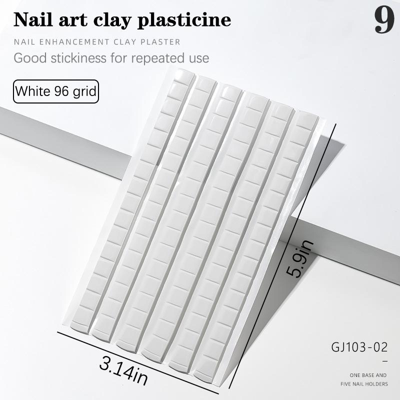 Log Magnetic Practice Holder Nails Tools Strong Magnet Stand Fake Nail Display Nail Support Accessories,