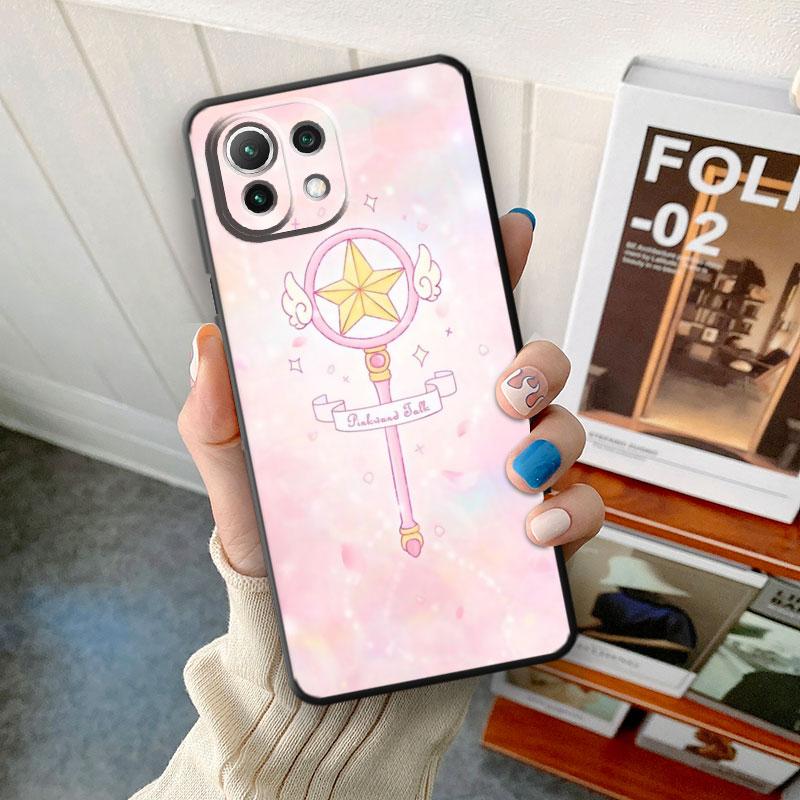 

Чехол для телефона Xiaomi Mi 9T 10T 11T 12X 11 Lite 9 SE 10 5G A2 Lite 12 Note 10 Pro 10S силиконовый чехол милый волшебная палочка луна Funda Xiaomi Mi 10T Lite