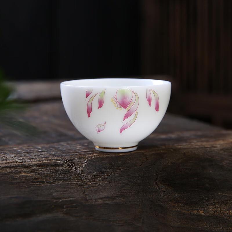

Lamb Fat Jade White Ceramic Kung Fu Tea Cup