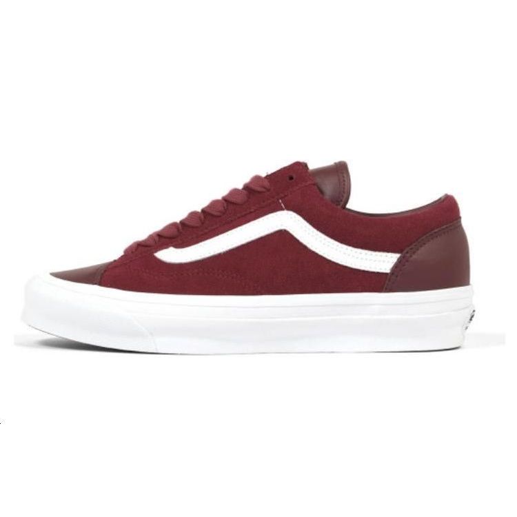 

Мужские кроссовки Vans OG Style 36 LX Port Royale красные VN000C4RPRT