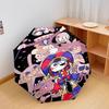 Pomni Halloween Characters Automatic Umbrella - Suitable Travel Outdoor Portable Umbrella Birthday Gift Daily Essentials