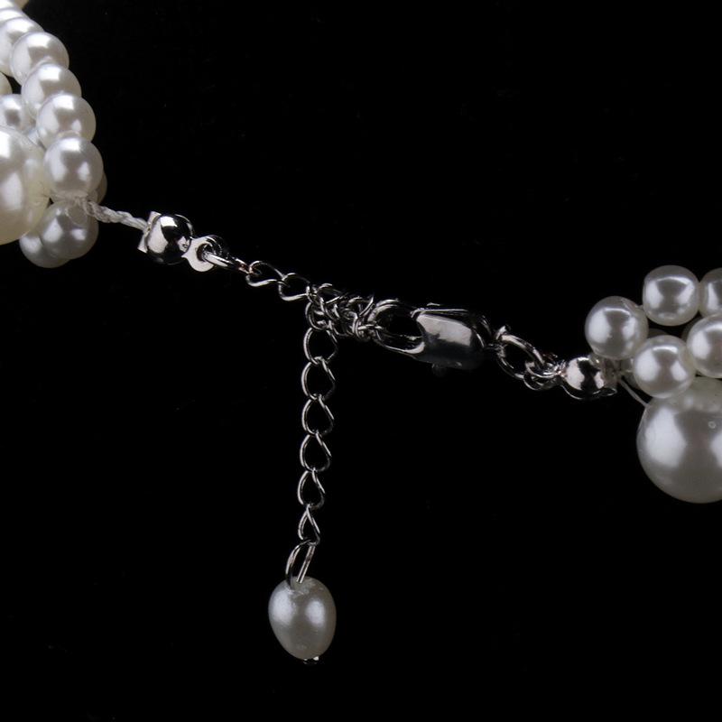 Versatile Multi-Layer Faux Pearl Necklace - Summer Party Accessory with Multiple Styling Options, E-commerce Bestseller