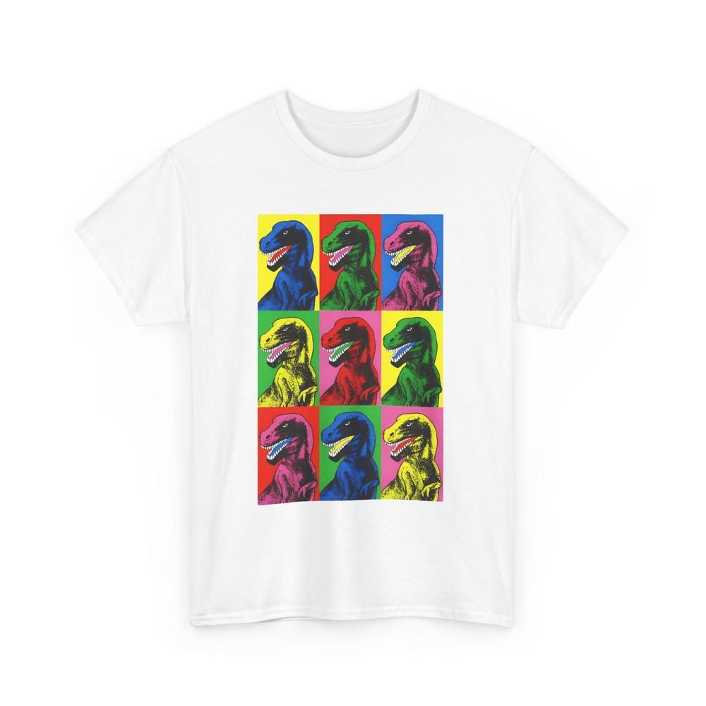Stanley Desantis Dinosaur Pop Art Worn by Steven Spielberg In 1993 Tshirt