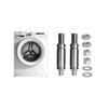 4PCS Heavy Duty Dryer Drum Support Roller Shaft Kit Designed for Reliable Performance and Long Lifespan in Household Dryers