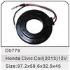 Honda Civic 13th Gen A/C Compressor Electromagnetic Clutch Coil
