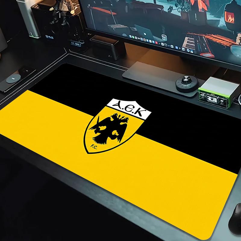 A.E.K. FC Lace Solid Color Mouse Pad Large Gaming Table Cushion Non-slip Laptop Tablet Big Mousepad XXL Mat Mini PC Playmat With Lock edge