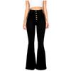 Jeans Women Slim High-waisted Flared Pants