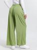 2025 Europese en Amerikaanse Dames Hoge Taille Wijde Pijp Elegante Casual Broek