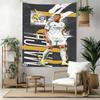 Mbappe'S Style Wall Decor Tapestry Art For Pet Memorial Birthdaywedding Party Backdrop Family Gift