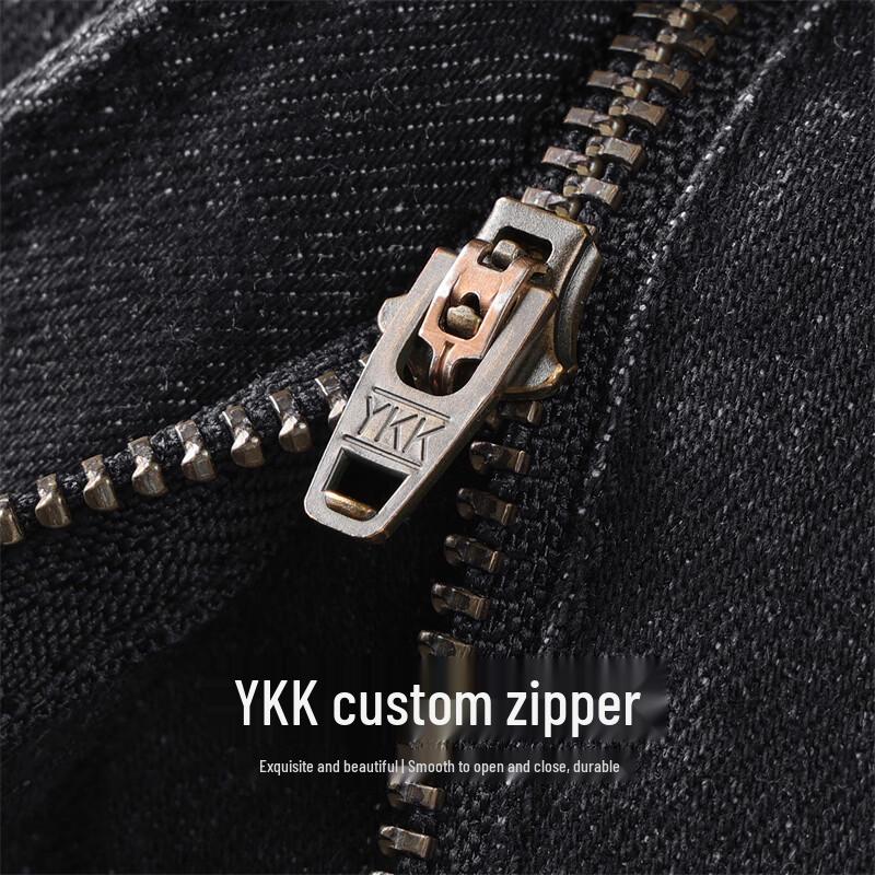 Mark Fairwhale Men's Loose Fit Washed Embroidered Jeans