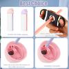 6pcs Replacement Straws for Owala FreeSip 24oz 32oz, 3 Colors Reble Plastic Straws with Cleaning Brush & Cutting Tool Water Bottle Tumbler Cleaner