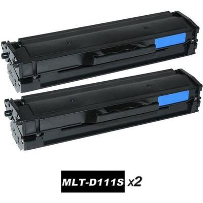 Compatible Toner - XEMAX - MLT-D111S - Pack of 2 - Black - SAMSUNG Printer
