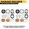 2 Set For Polaris 700 SLT SL SLH SLTH Dual Twin Carb Carburetor Rebuild Kit