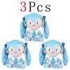 Cartoon 20cm Hatsune Miku Plush Doll Toy Anime sakura Miku snow Miku Character KawaiiSitting posture Fufu Kids Christmas Gift
