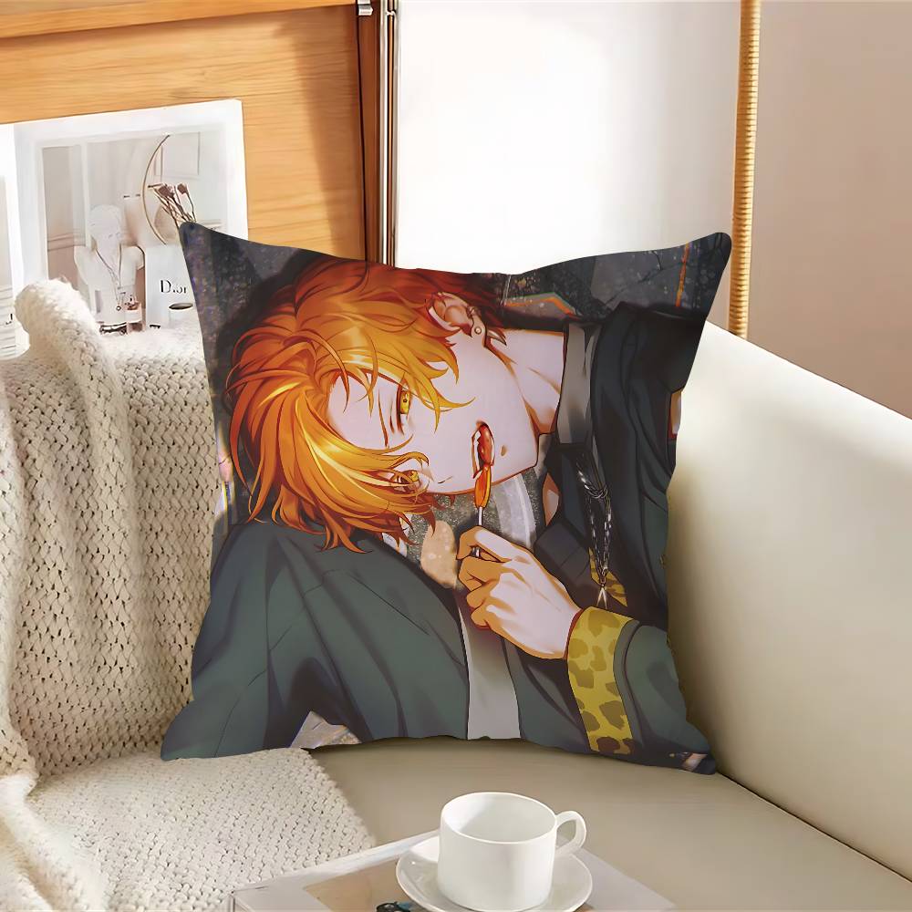 S-Shinonome A-AkitoS Pillow Case Removable Washable Cushion Cover – All-Season Soft Linen