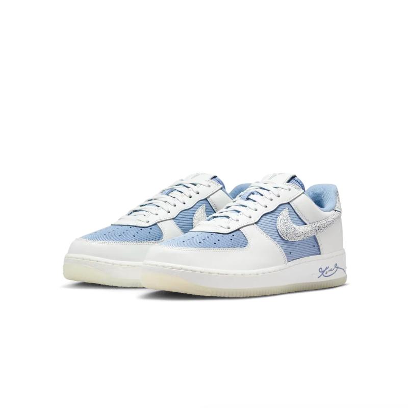 Kobe Bryant x Nike Air Force 1 Low Protro Orașul Campionilor Adidași Bărbați Albastru Work-Blue Summit-White-Metallic-Gold IM0583-400