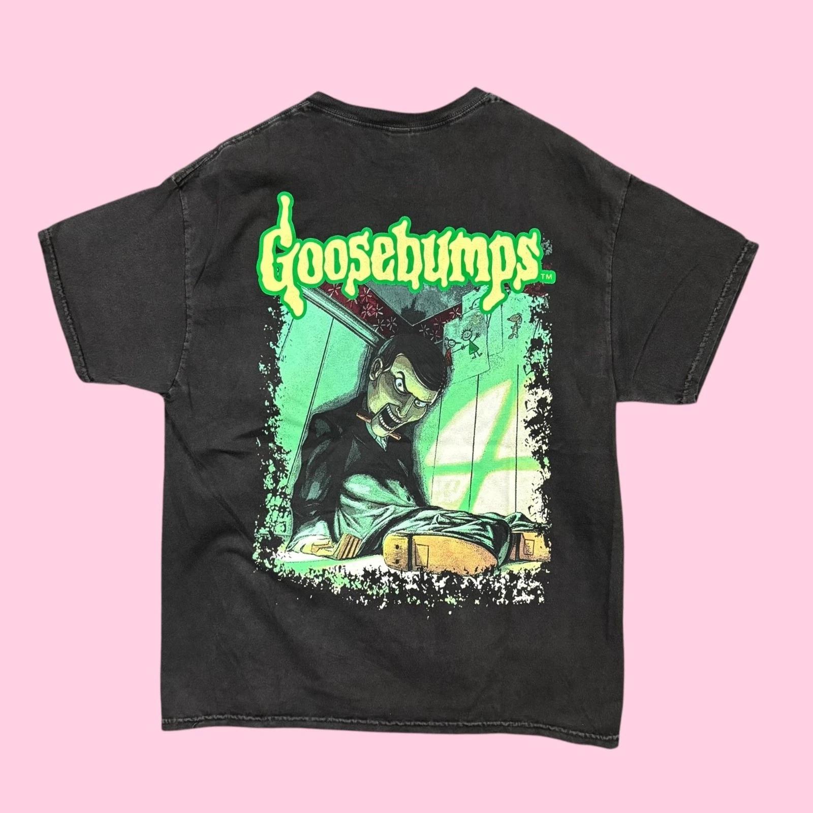 

R.L. Stein Goosebumps Night of the Living Dummy Horror Tee L 4XL