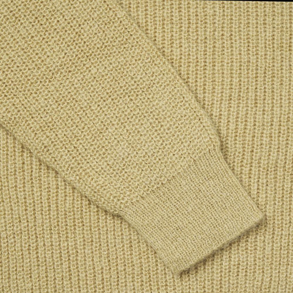 VERNO [Casual] Alpaca Crew-Neck Knit Lime