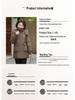 Women's Mid-Length Loose Hooded Padded Winter Jacket
