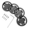 Bicycle Mount for Bryton - [4 Pack] Mount Adapter Inserts for Bryton Out Front Cycling Computer Mount, Bicycle GPS Computer Mount Replacement Base,