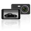 4-inch Dashcam, IPS HD 1080P Car DVR, Dual Front and Rear Cameras, Supports Reversing Camera Function.