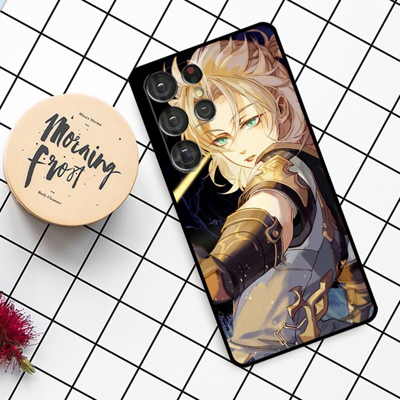 Albedo Genshin Impact Case For Samsung Galaxy S24 FE S20 FE S21 S22 S23 S24 S25 Ultra S9 S10 S25 Plus Phone Cover