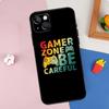 Game Console Gamer Zone Phone Case For iPhone 15 Pro Max 11 12 13 14 16 Pro Max Mini XR 16e 15 16 Plus Cover Shell