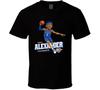 Shai Alexander Oklahoma City Caricature Retro T Shirt