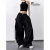2025 Dam Casual Vida Cargo-byxor med Patchwork-randdetalj