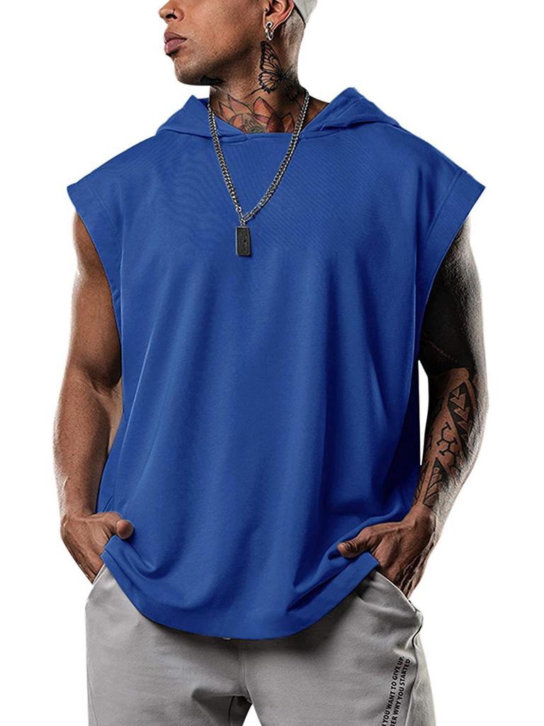 2021 Men's Casual Sleeveless Pullover T-shirt Vest