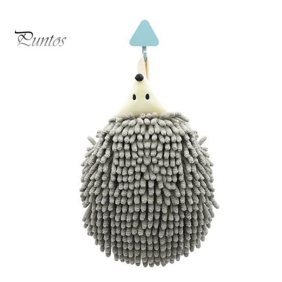 

Полотенце для рук из шенилла с подвесным шнуром и липким крючком, хорошо впитывающее воду, с рисунком из мультфильма, сверхтонкое утолщенное волокно, многоразовое использование, для кухни и ванной комнаты C