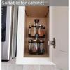 Spinning Spice Storage Rack Tower Organizer,6/12 pcs Revolving Spice Rack Organizer Countertop, Spice Seasoning Bottle Organizer