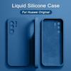 Per Huawei P30 P50 P40 P20 Pro Lite Custodia Quadrata in Silicone Liquido Custodie per Telefono Per Huawei Honor 50 60 Mate 30 20 Nova 9 Pro Cover