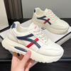 Spring and Summer New Leather Sneakers Platform Casual Dad Shoes Forrest Gump Shoes