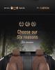 Geely Haoyue L Luxury Breathable Linen Seat Covers for Five-Seaters