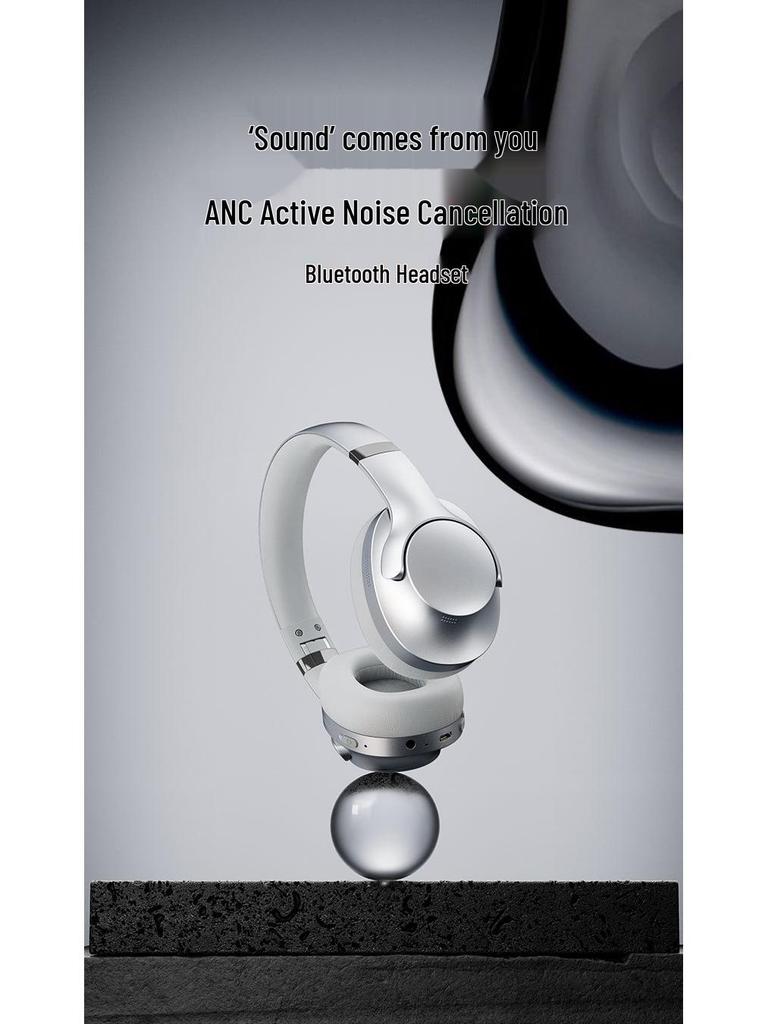 Ultra-Long Battery Life Over-Ear ANC Wireless Bluetooth Headphones with Full Coverage