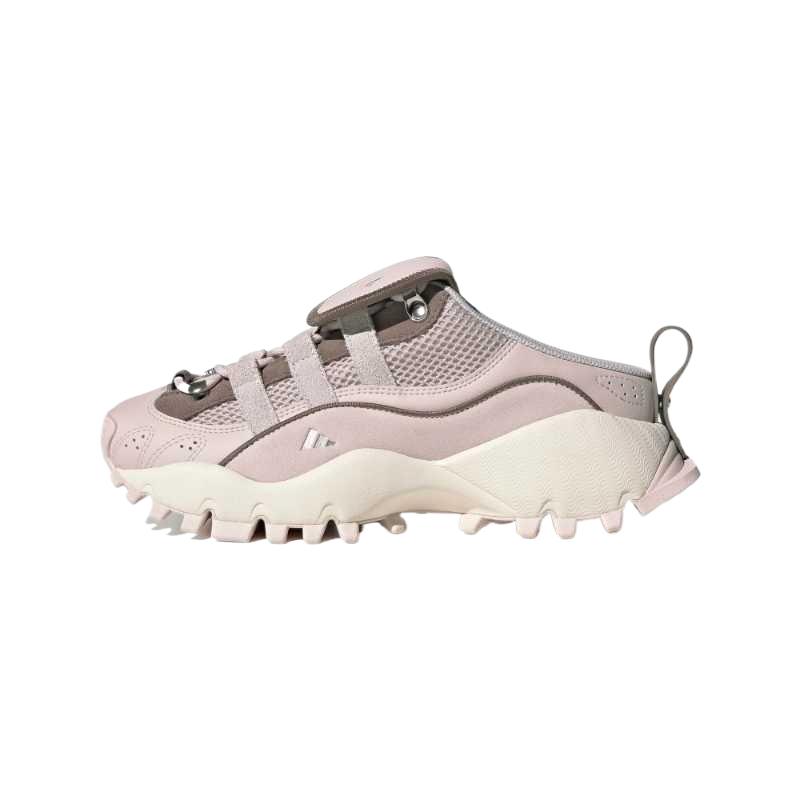 Adidas FOS Seeulater Mule Mesh Synthetic Leather Comfortable Fashion Simple Versatile Low-Top Casual Shoes Women Sneaker Purple Pink IH4644