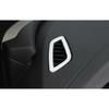 For Buick Regal 2018-2020 Silver Steel Dashboard L&R Air Outlet Vent Trim 2PCS