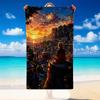 Serviette de plage Naruto, Serviette douce, grande et absorbante pour la plage, la piscine, les voyages, les vacances