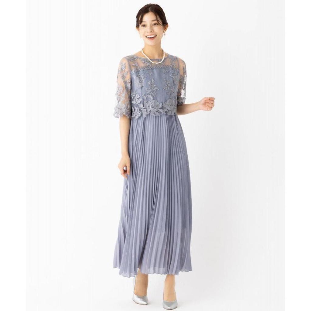 Used Dorry Doll Original Pattern Embroidery Lace Pleated Dress
