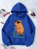 Funny Stylish Capybara Fashion Design Sweatshirt Children's Hoody for Boys Girls Autumn Winter Casual Hoodies