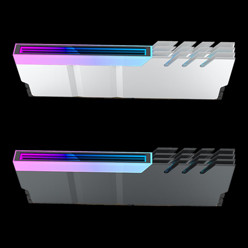 Memory Module Cooler DDR4 DDR5 Heat Cooler Radiator 5V 3PIN ARGB AURA Sync Aluminum Alloy Heat-resistance Computer Accessories